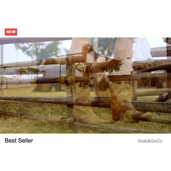 Western Cowgirl Boots Chunky Heel Snip Toe Mid Calf Handcrafted Embroidery - Picture 7 of 7